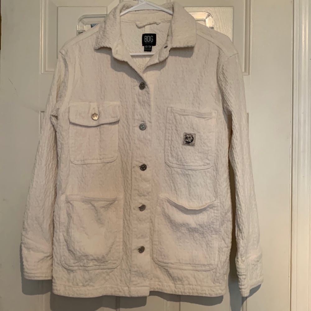 BDG Lucia Corduroy Relaxed Shirt Jacket